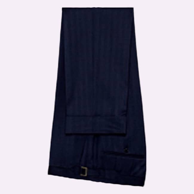 Lord Shayne Luxury Oxford Blue Wool Trousers